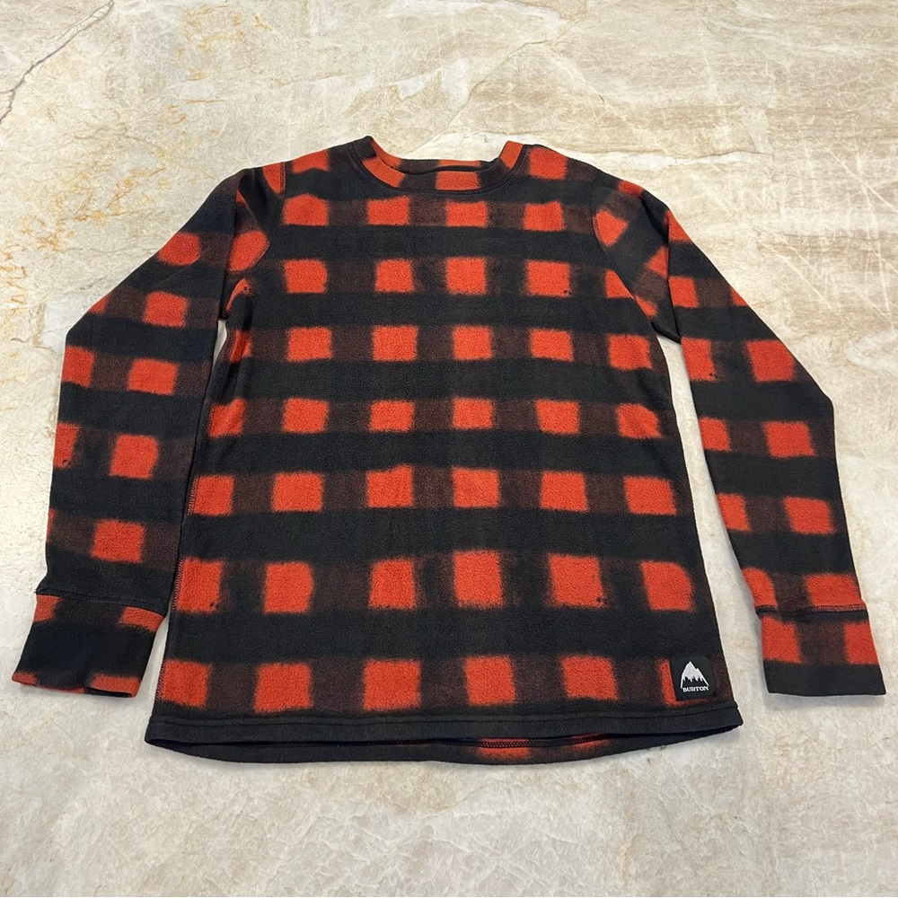 Burton boys fleece base layer top